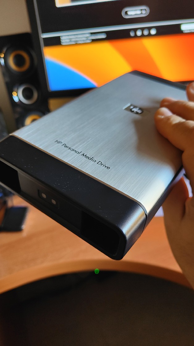 Disco duro externo de 320 GB por USB